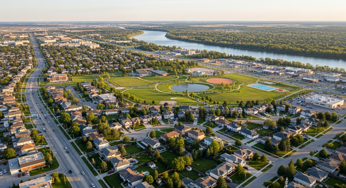 Fort Garry neighbourhood in Winnipeg